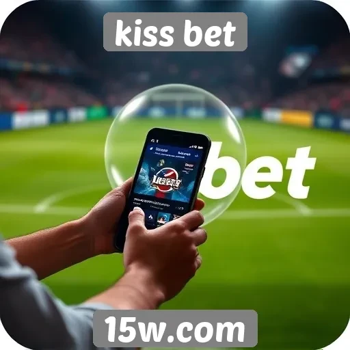 Recursos interativos do site Kiss Bet
